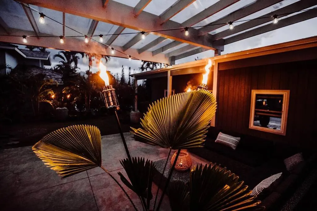 Boho New Construction: On Golf Course/Views/Hot Tub Ac Walk To Market And Beach Princeville 0*,  United States