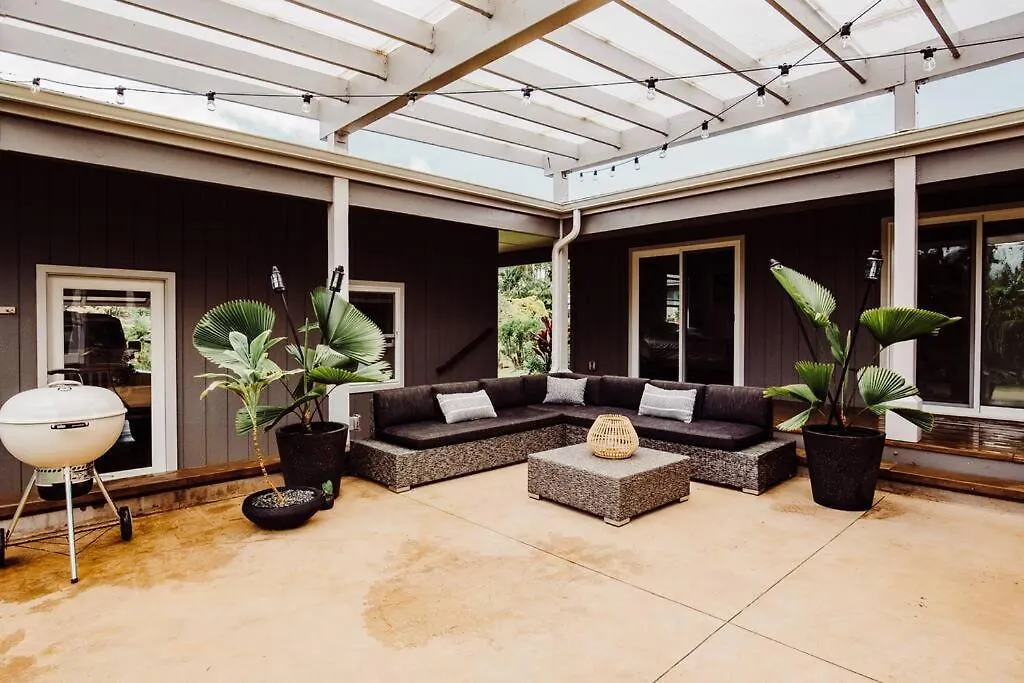 Boho New Construction: On Golf Course/Views/Hot Tub Ac Walk To Market And Beach Princeville