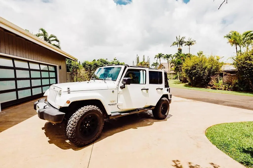 Boho New Construction: On Golf Course/Views/Hot Tub Ac Walk To Market And Beach Princeville Estados Unidos da América